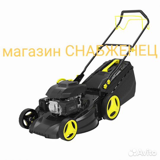 Газонокосилка бензиновая марки Huter GLM-6.0S