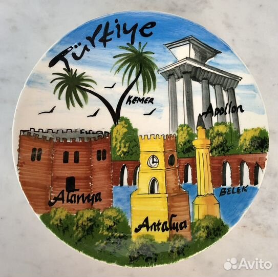 Тарелки коллекционные, сувенирные