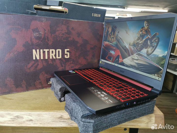 Новый ноутбук Acer nitro 5 an515-54-51nl