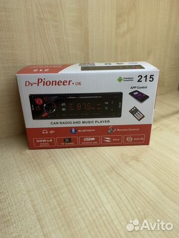 Автомогнитола 1 din 215