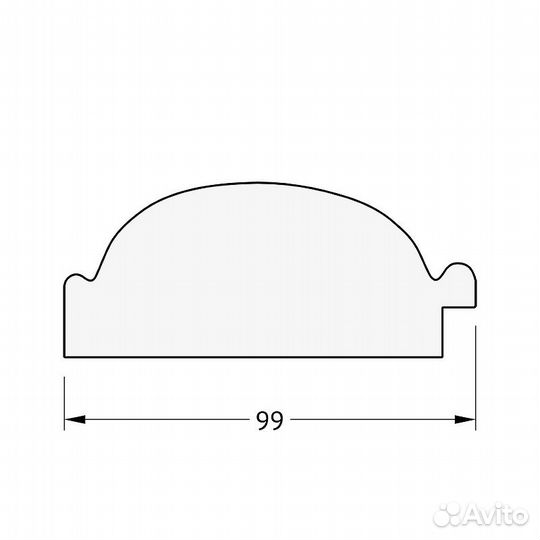 Зеркало Evoform Exclusive 99х69 BY 3443 с фацетом