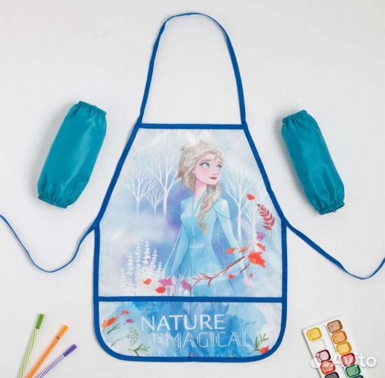 Фартук с нарукавниками для занятий творчеством 