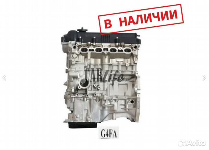 Двигатель Hyundai Solaris/Kia Rio G4fA 1.4 107 л/с