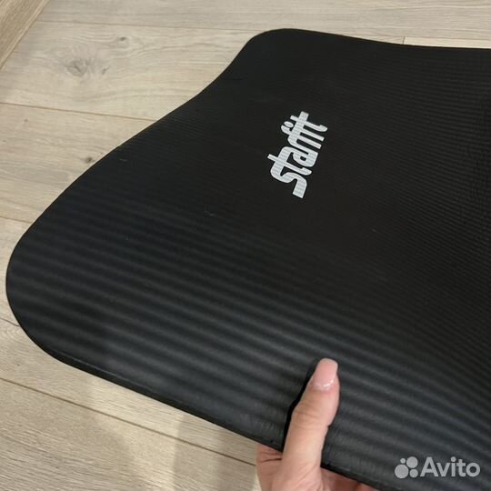 Коврик starfit для йоги и фитнеса гидрогелевый