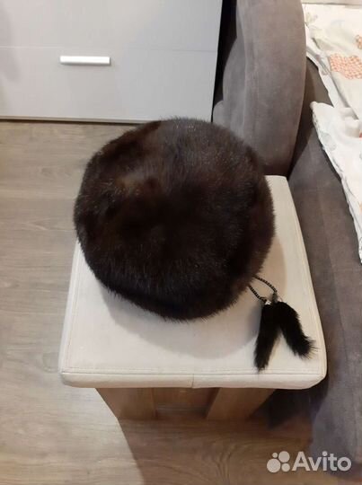Шапка норковая женская