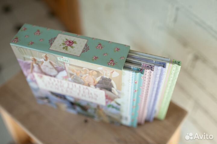 Подарочный набор, 4 книги Тильда в кофре