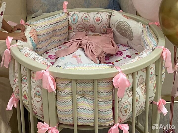 Бортики в кроватку