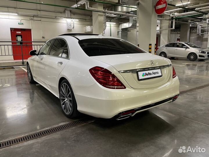 Mercedes-Benz S-класс 3.0 AT, 2015, 167 000 км