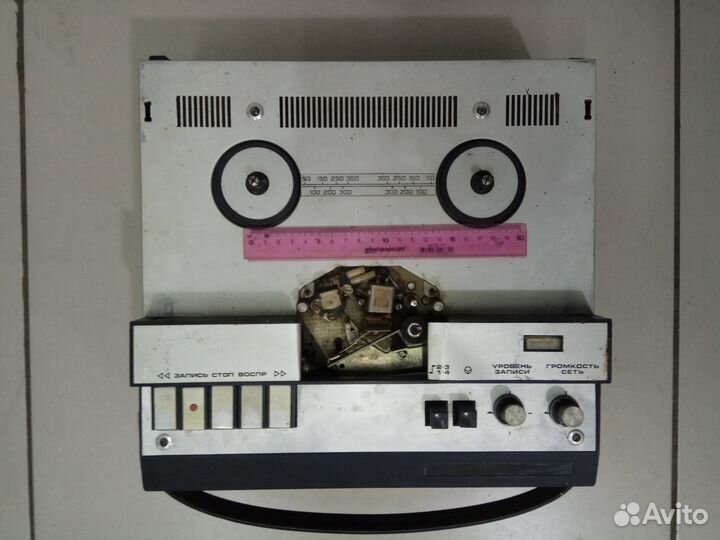 Катушечный магнитофон-приставка «Нота-304»