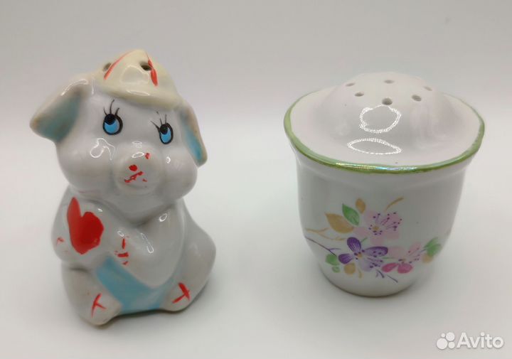 Фарфоровые солонки СССР