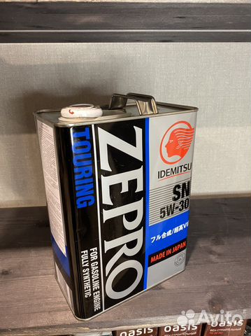 Моторное масло idemitsu Zepro 5w30 4л оригинал купить в Санкт ...