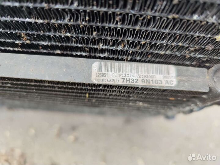 Кассета радиаторов land rover 3.0