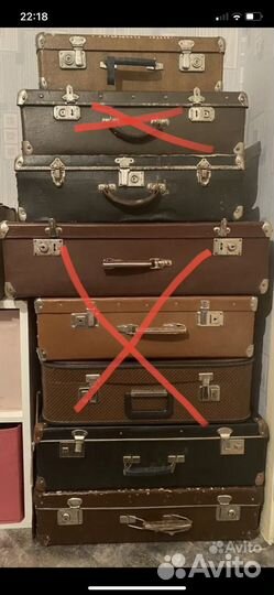 Чемоданы времен СССР