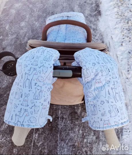 Муфта варежки на коляску