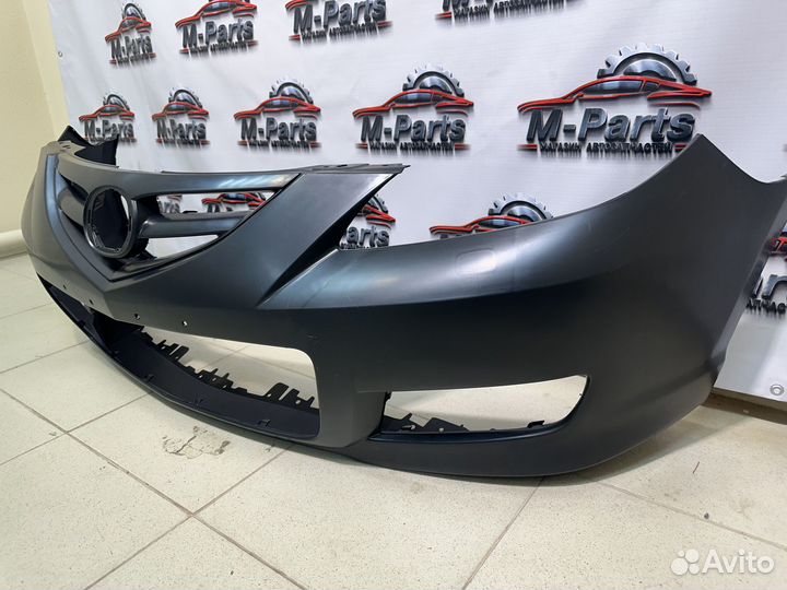Бампер передний mazda 3 bk sport