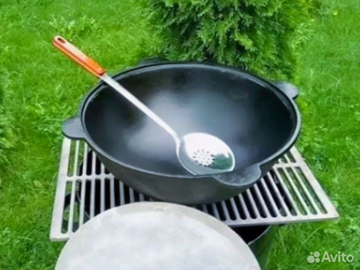 Казан узбекский чугунный