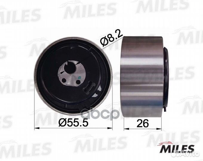 Ролик натяжителя miles fiat doblo/punto 1.2/1.4