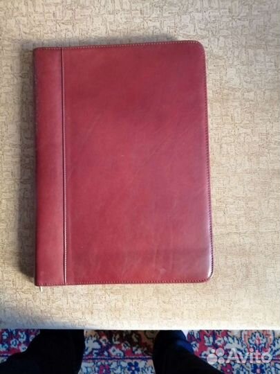 Папка кожаная сделано В италии