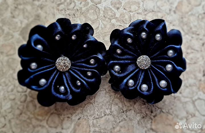 Галстуки и резиночки для школы