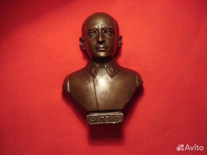 Бюст Берия 1953 г. бронза СССР редкий 14 см