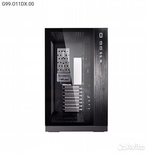 Корпус lian LI O11 Dynamic Miditower Без бп чёрный