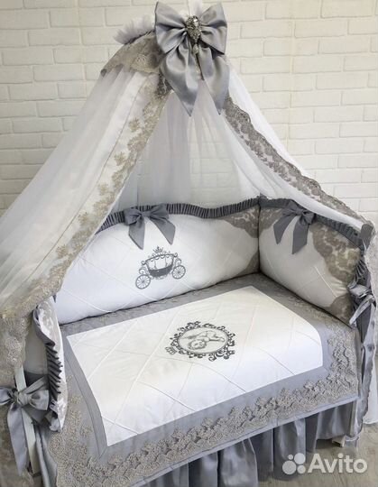 Бортики в детскую кроватку