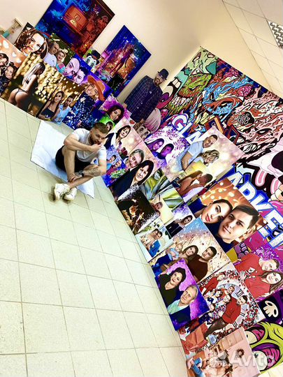 Портрет на холсте по фото