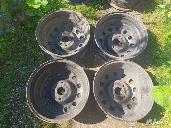 Комплект штампованных дисков chery fora r15 6j