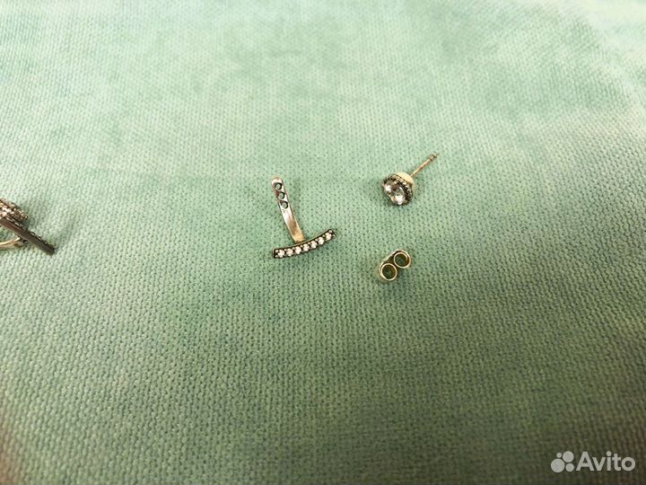 Серьги пусеты Pandora