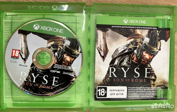 Ryse: Son of Rome диск для Xbox One/Series X