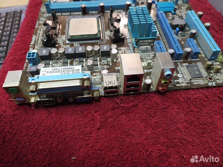 Мат. плата с CPU AMD 265, asus M5A78L-M LX V2