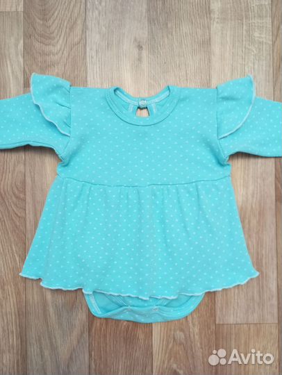 Платье боди для девочки 62