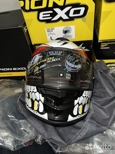 Мотошлем Scorpion Exo-491