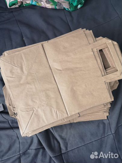 Пакеты бумажные крафт