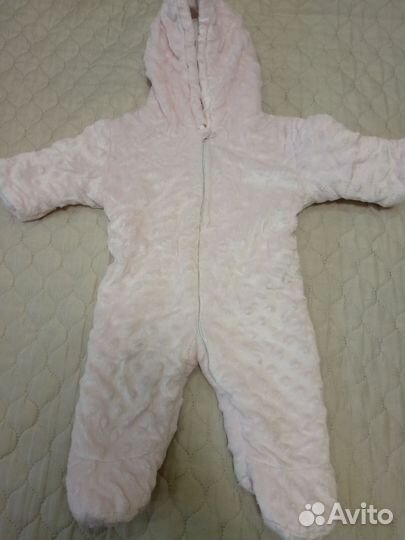 Комбинезон утепленный на девочку