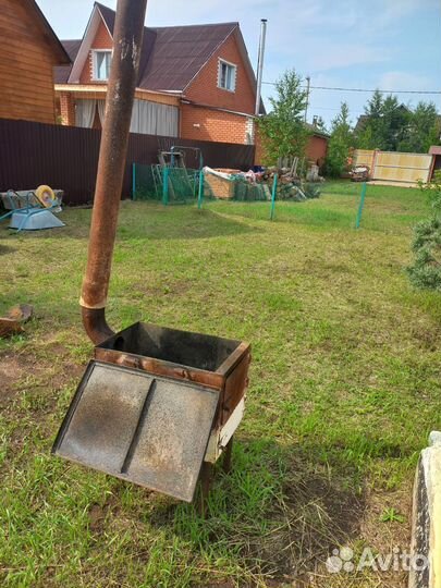 Печь для сжигания дачного мусора