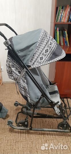 Детские санки коляска