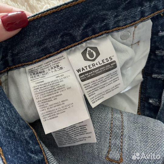 Джинсовая юбка levis