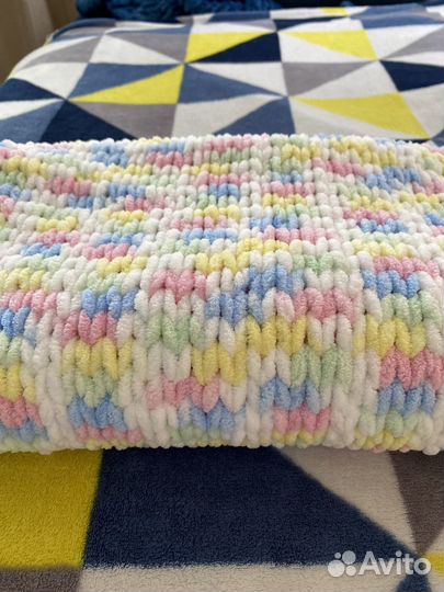 Детский плед ручной работы