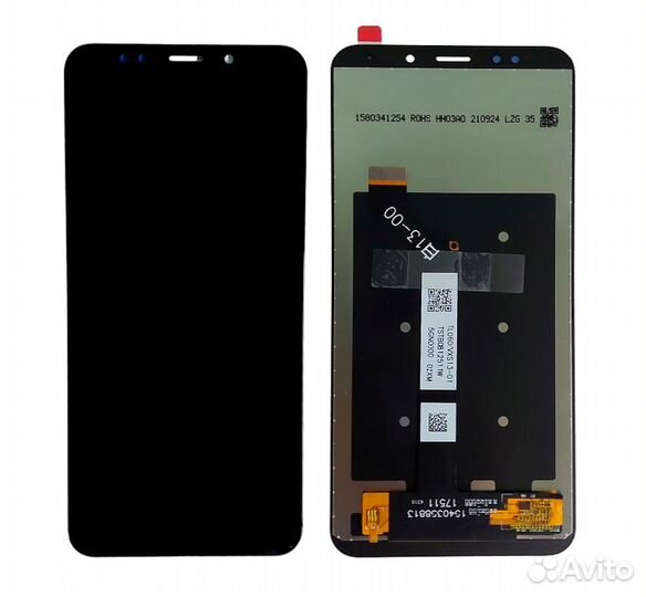 Дисплей Xiaomi Redmi 5 Plus в сборе (Черный)