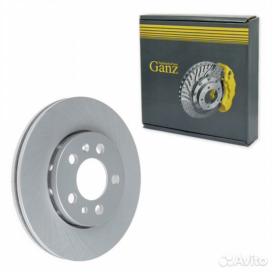 Диск тормозной передний с покрытием skoda Fabia/VW