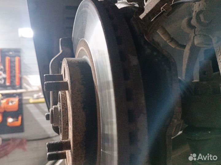 Тормозные диски mazda 6 gh 2шт