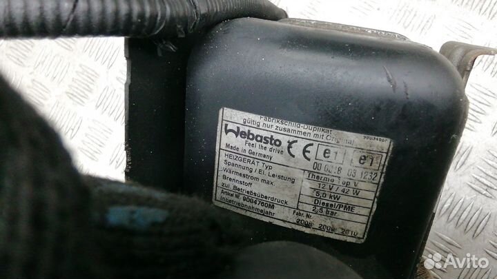 Автономный отопитель (Webasto) Land Rover