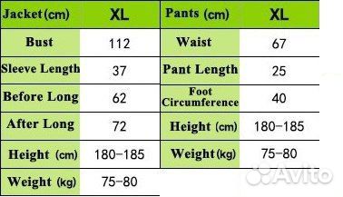 Комплект велоодежды