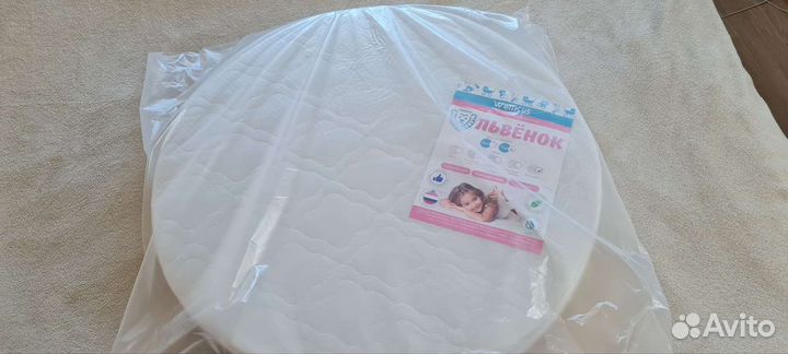 Матрас детский круглый