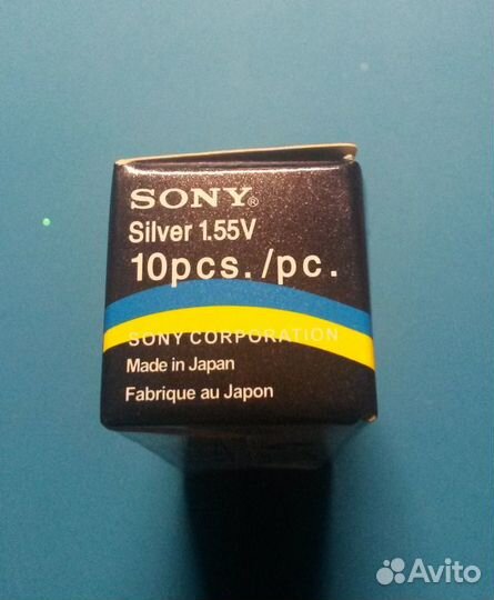 Батарейки Sony 337 SR416SW