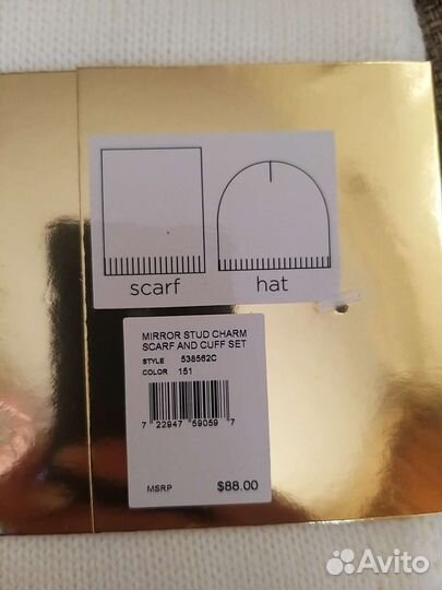 Набор шапка+шарф Michael Kors оригинал