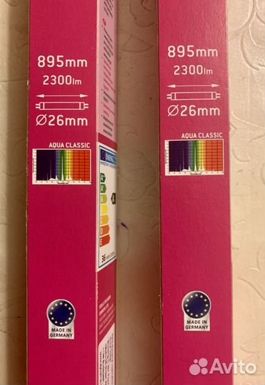 Лампа Sylvania Aqua classic T8 30 W