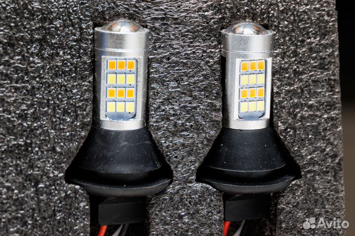 LED DRL в поворотник P21 (1156)