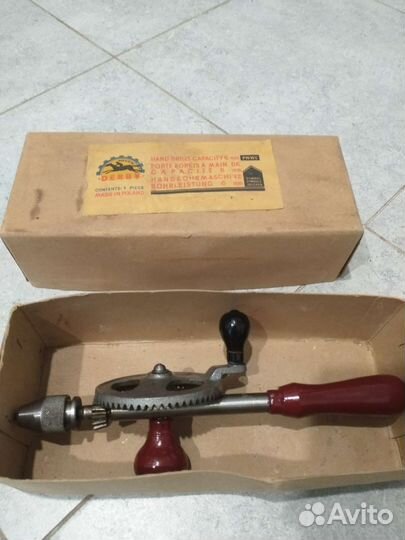 Польская ручная дрель